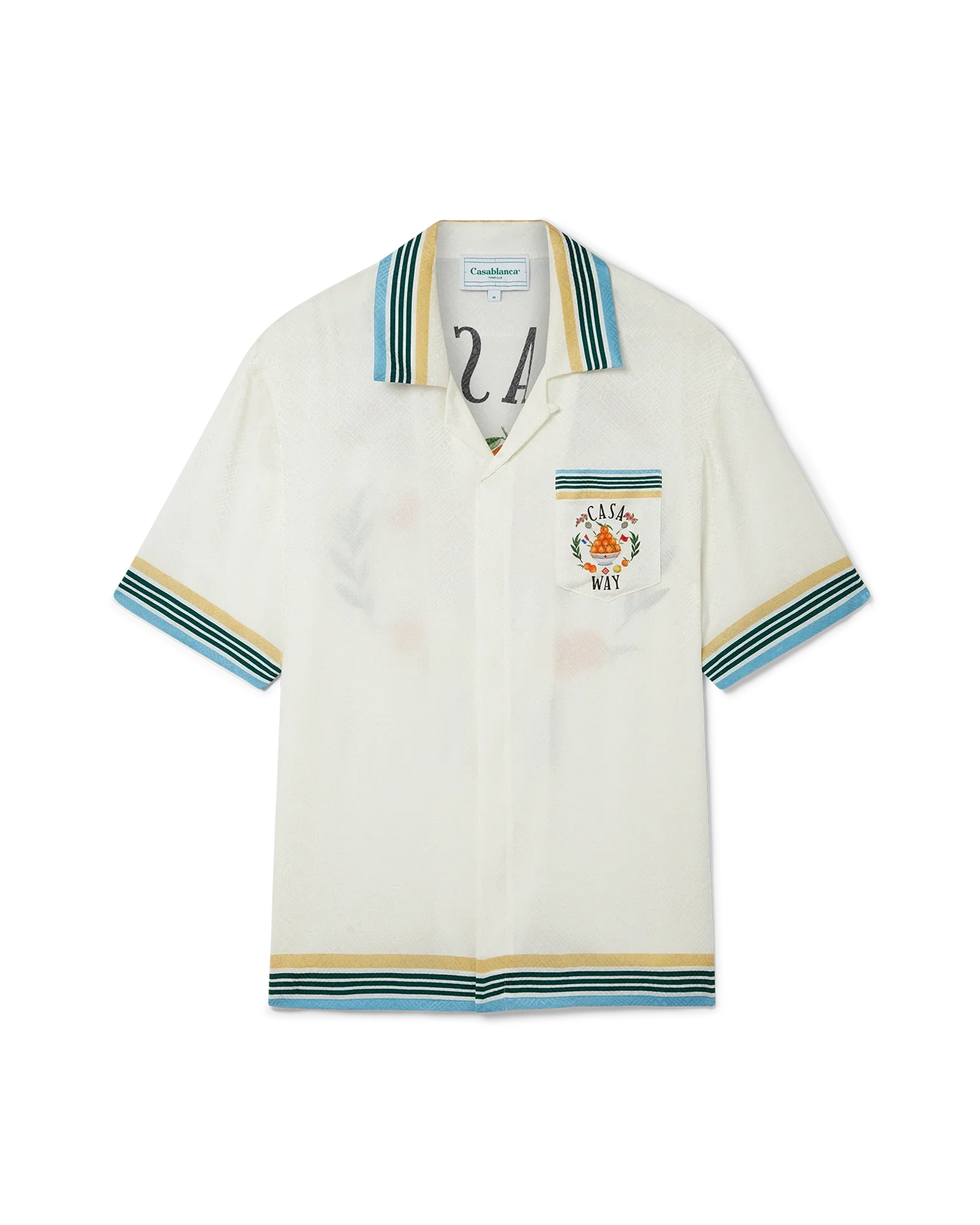 Casa Way Short Sleeve Silk Shirt