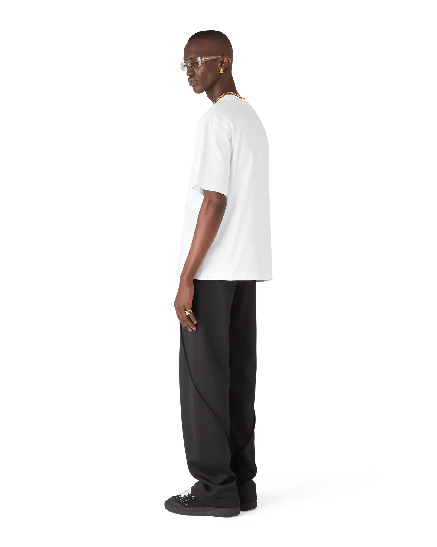 Casablanca Chrome Oversized Short Sleeve T-Shirt