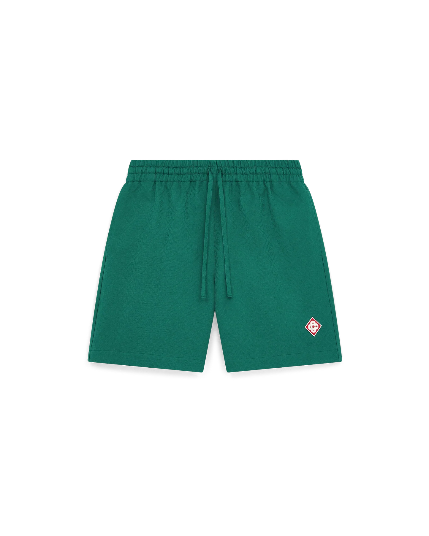 Cotton Monogram Jacquard Shorts