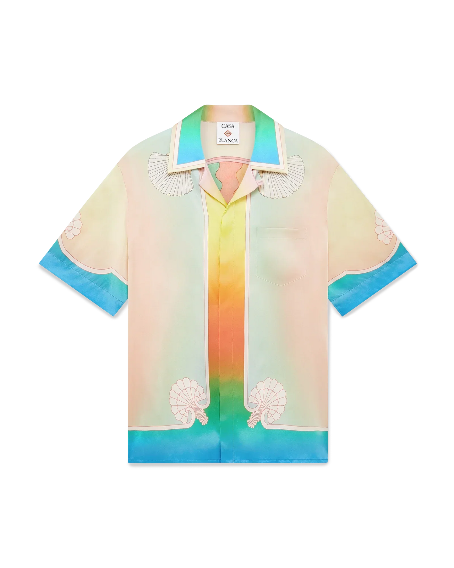 Lucid Dreams Short Sleeve Silk Shirt