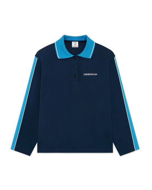 Punto Polo Collared Sweatshirt